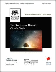 The Dawn Is Not Distant SSAA choral sheet music cover Thumbnail